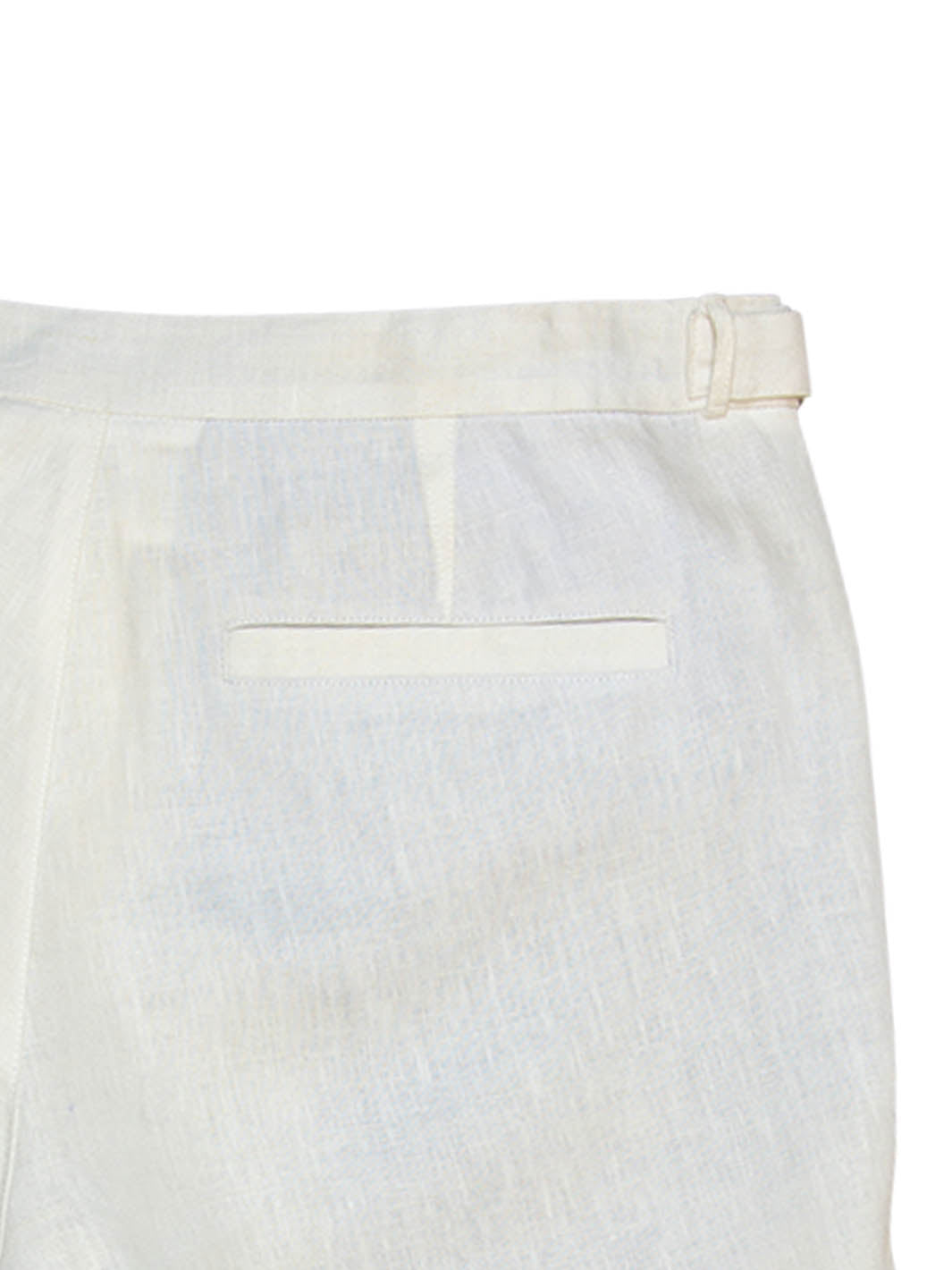 Essential Linen Short - White