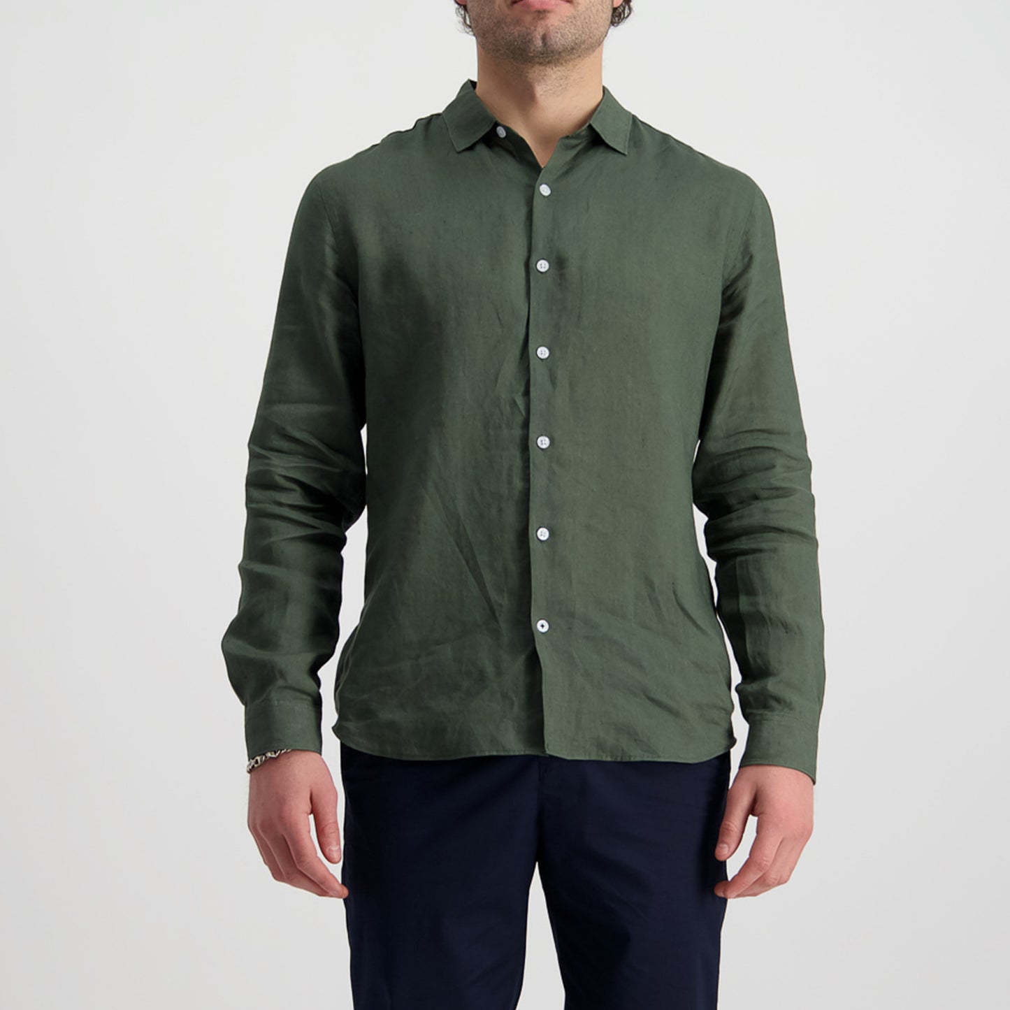 Linen Shirt 2.0 - Forest