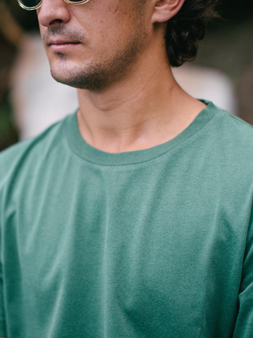 Recycled Cotton Tee - Emerald