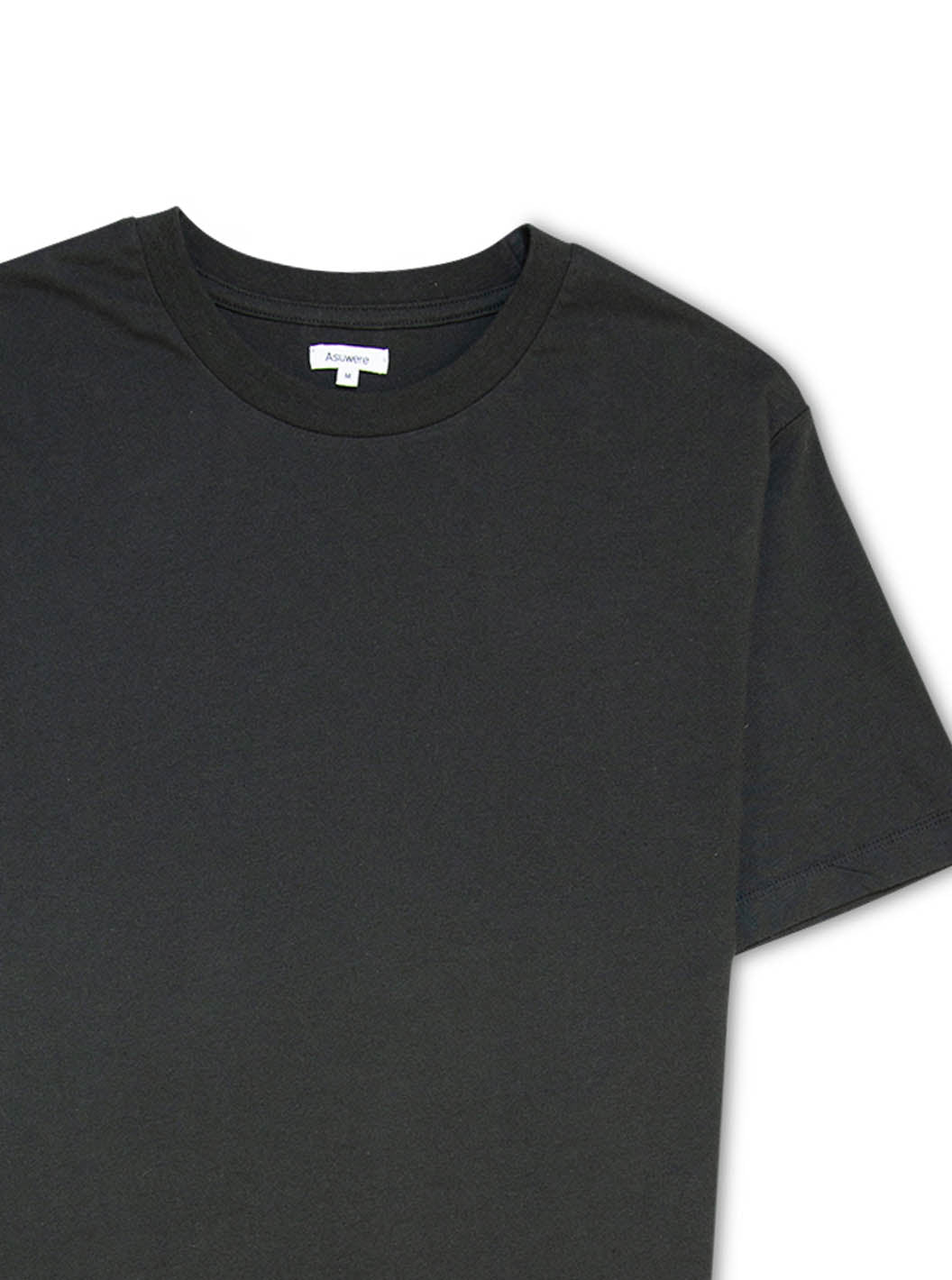 Recycled Cotton Tee - Aged Black