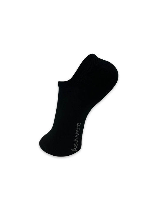 The Low Show Sock -  Black - 2 x Pair