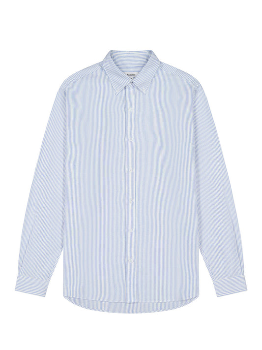 Stripe Oxford Shirt - Blue