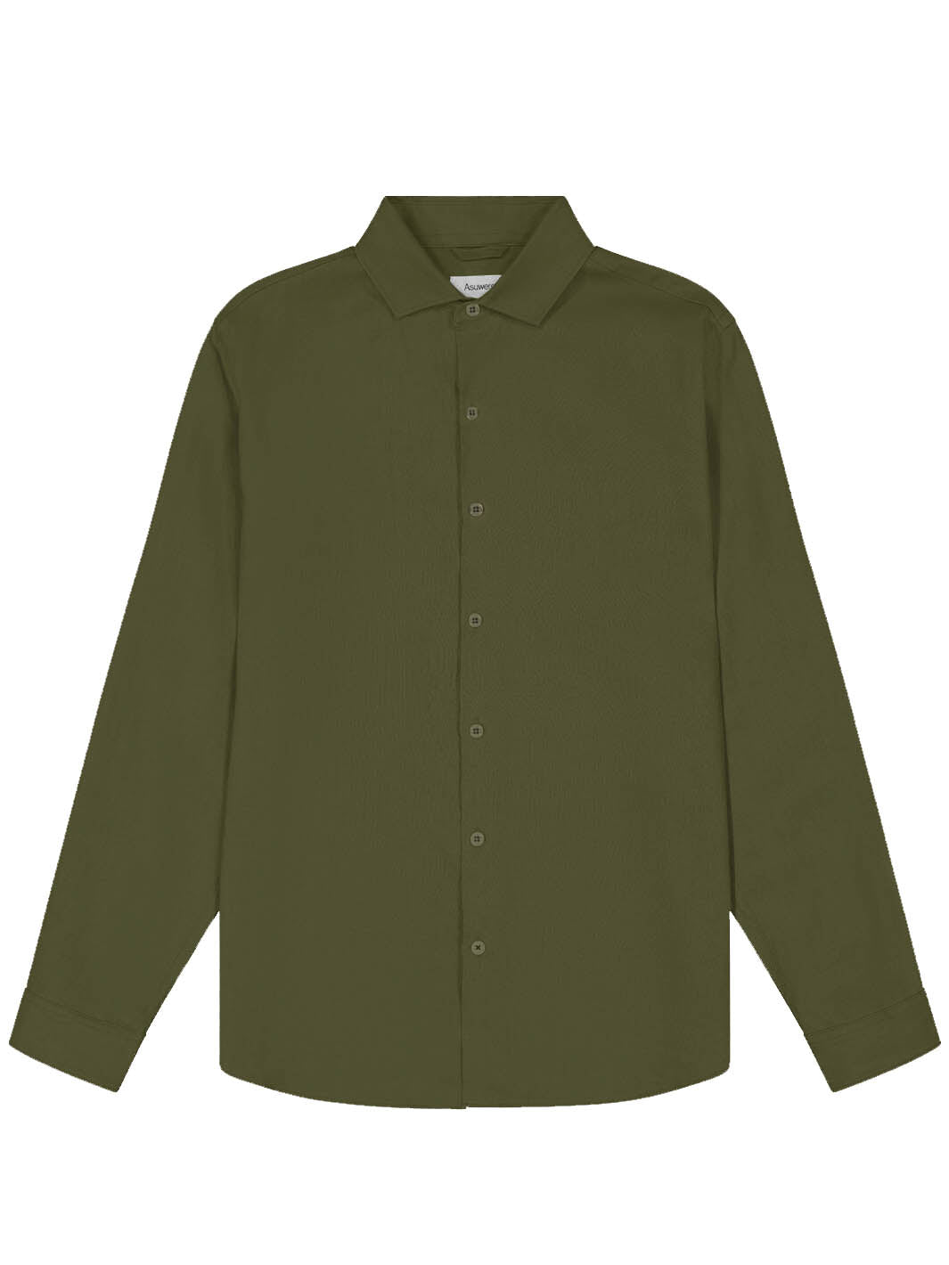 Essential Linen Shirt - Army