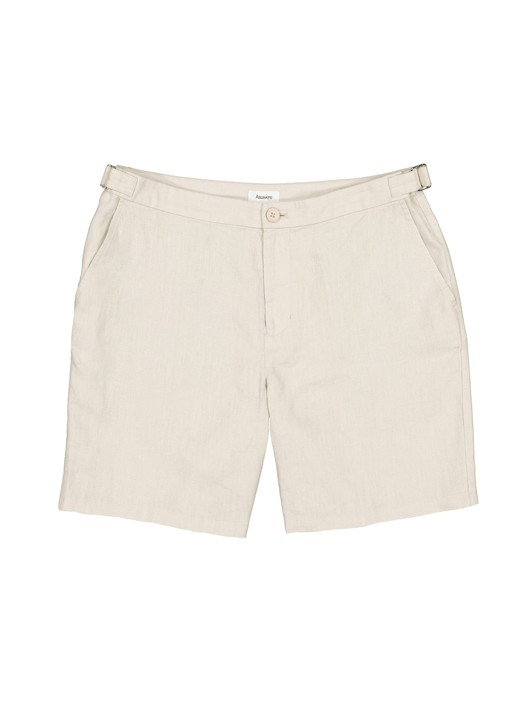 Essential Linen Short - Bone