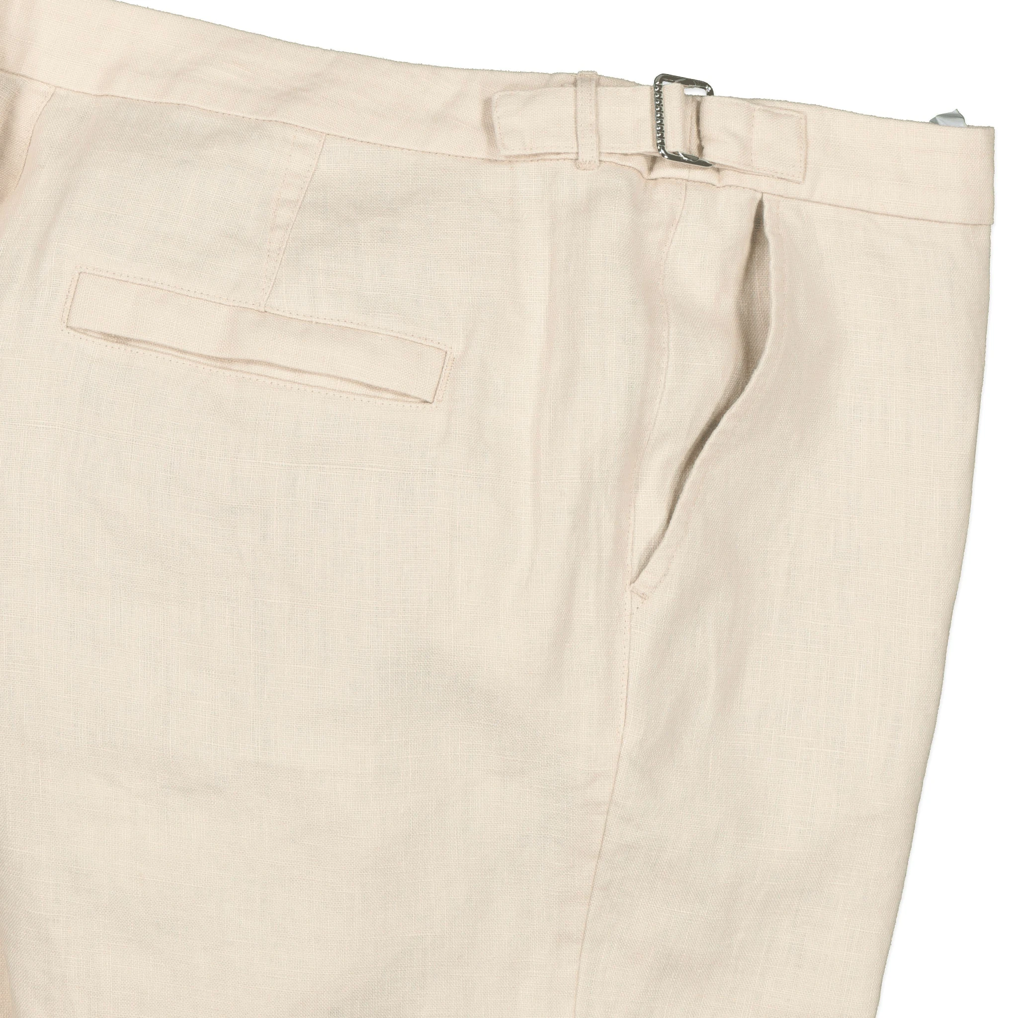 Essential Linen Short - Bone