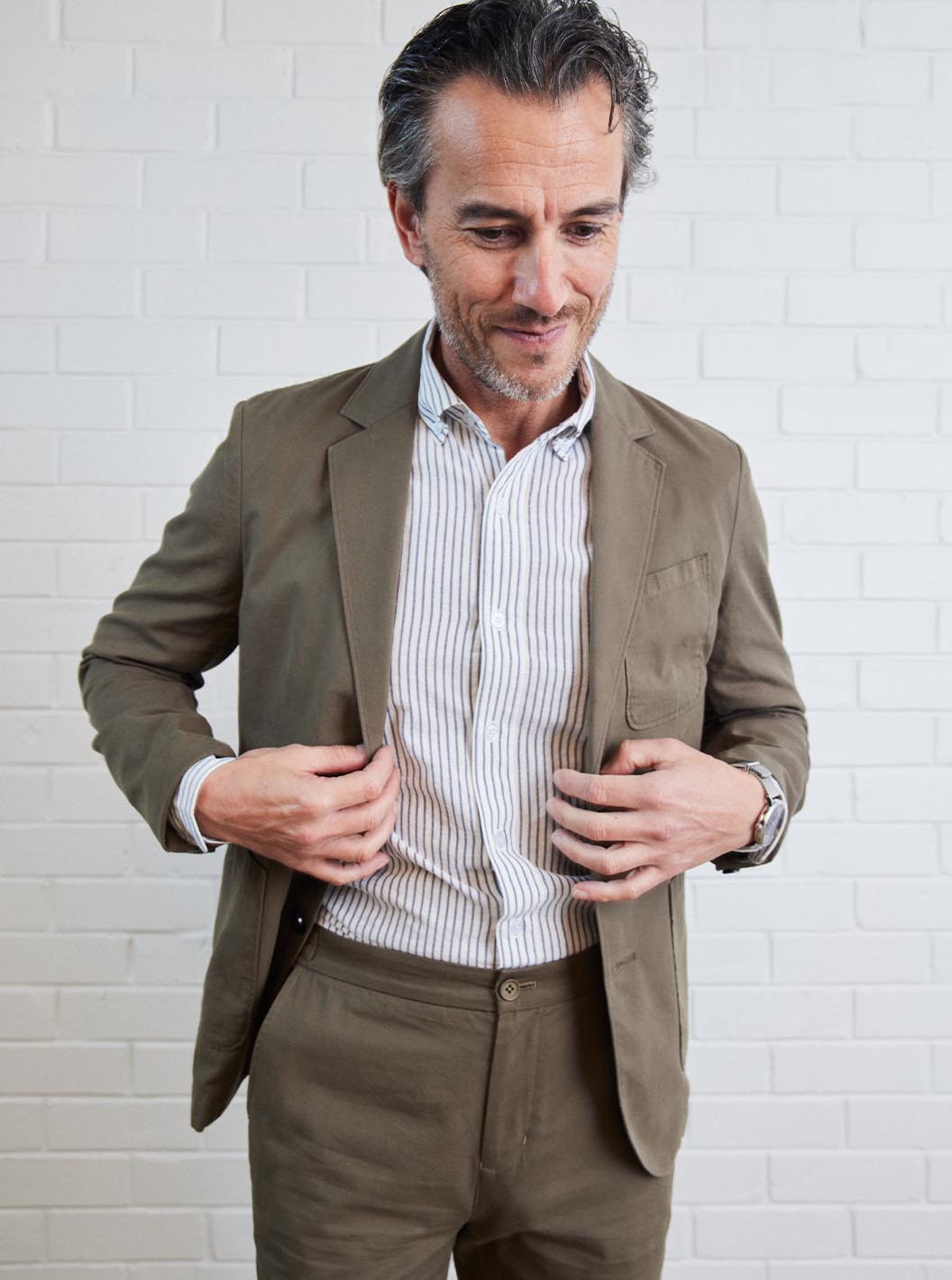 Unstructured Blazer - Mocha