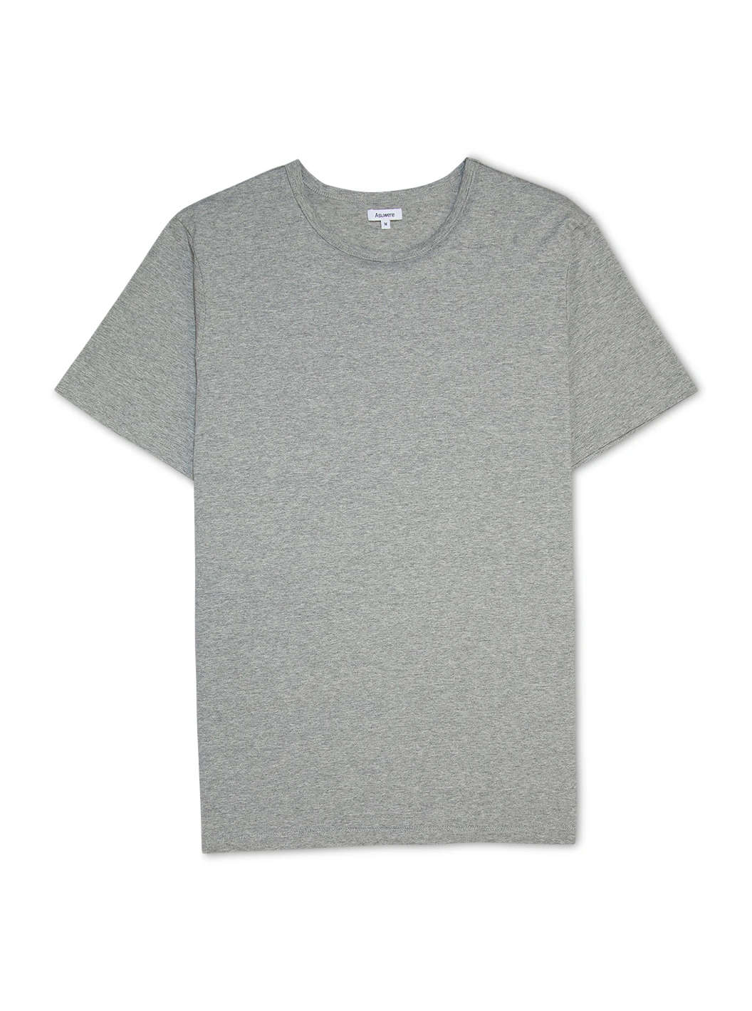 Bound Pima Daily Tee - Grey Marle