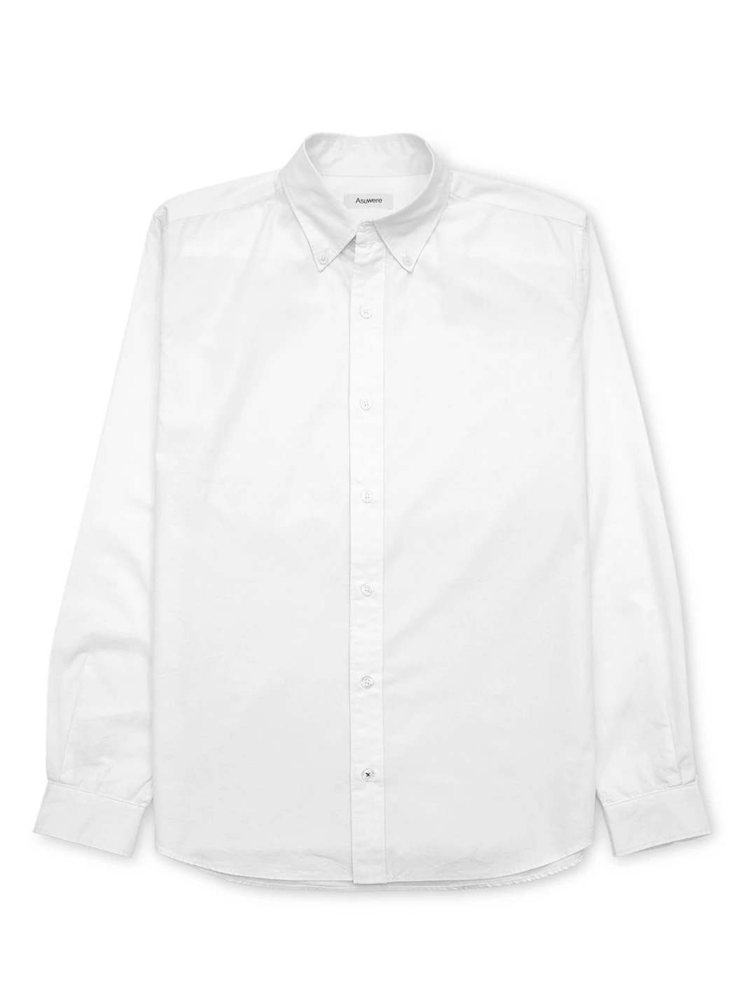 Poplin Button Down Shirt - White